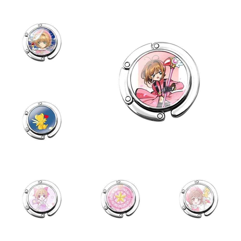 anime Card Captor Sakura Foldable Purse Hook for Women's Table Handbag Storage Folding Decor Table Hook Gift Cute Funny Cartoon
anime Card Captor Sakura Foldable Purse Hook for Women's Table Handbag Storage Folding Decor Table Hook Gift Cute Funny Cartoon