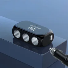 Car Charger Splitter 120W QC3.0 Quick Charge USB Port Universal 12V/24V Car Adapter Charger For Phone With Bluetooth-compatible 
Car Charger Splitter 120W QC3.0 Quick Charge USB Port Universal 12V/24V Car Adapter Charger For Phone With Bluetooth-compatible