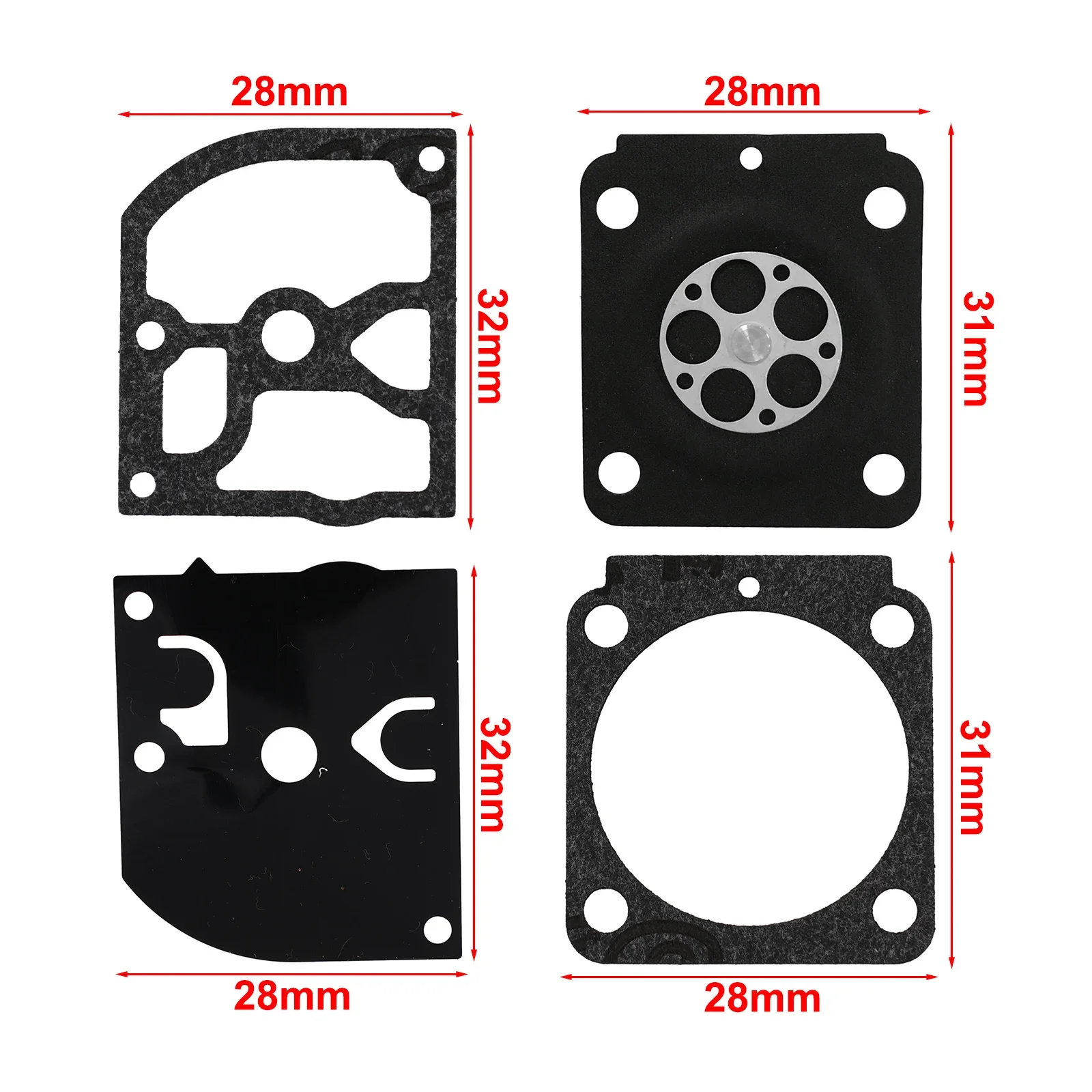 Carb Rebuild Kit Rebuild Kit Tools For ZAMA RB-100 1 Set Fittings For ZAMA RB-100 Part Pro Professional Durable For Honda
Carb Rebuild Kit Rebuild Kit Tools For ZAMA RB-100 1 Set Fittings For ZAMA RB-100 Part Pro Professional Durable For Honda