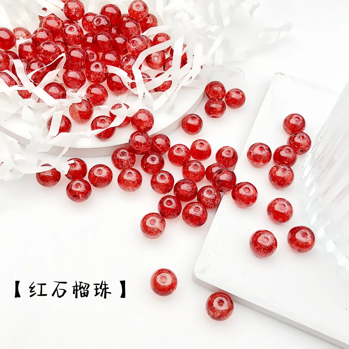 Red pomegranate beads, broken glass, national style retro beads, small bracelets, loose beads, handmade DIY materials
Red pomegranate beads, broken glass, national style retro beads, small bracelets, loose beads, handmade DIY materials