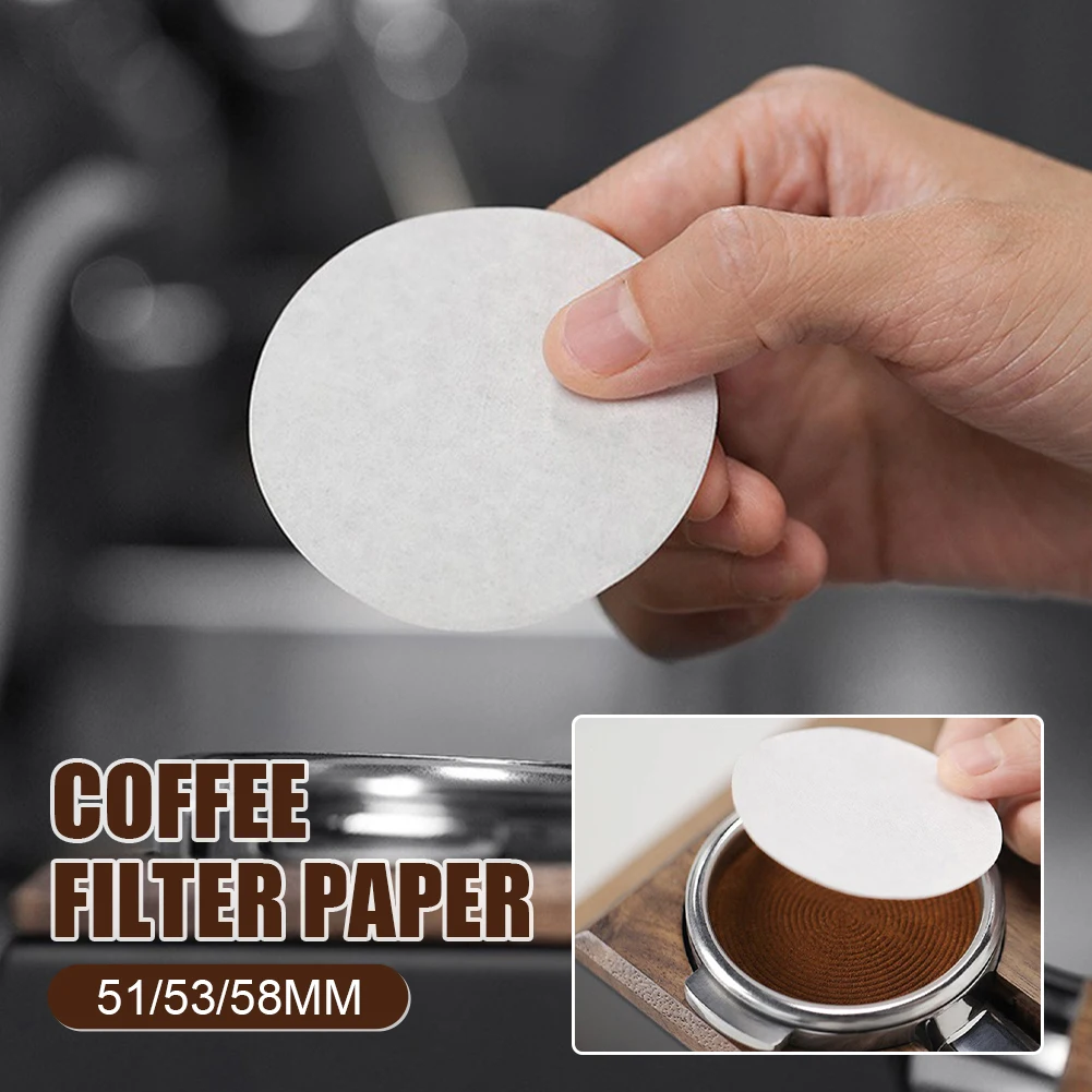 51mm/53mm/58mm Coffee Filter Paper 58mm Handle Powder Bowl Filter Paper Round Secondary Water Paper Filter Coffee Accessories
51mm/53mm/58mm Coffee Filter Paper 58mm Handle Powder Bowl Filter Paper Round Secondary Water Paper Filter Coffee Accessories