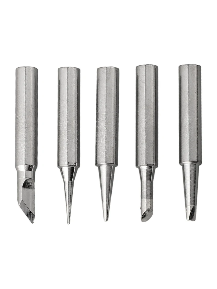 5pcs 900M-T Soldering Iron Tip Pure Copper Electric Soldering Iron Tips Lead-free Welding Tools For Soldering At Narrow Pitches
5pcs 900M-T Soldering Iron Tip Pure Copper Electric Soldering Iron Tips Lead-free Welding Tools For Soldering At Narrow Pitches