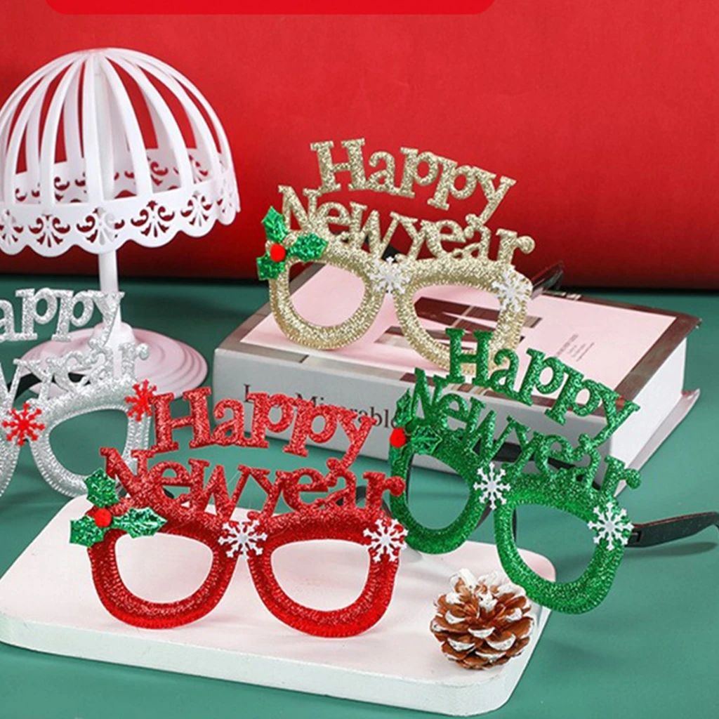 Christmas Decorations Happy New Year Glasses Frame Glasses Adult Kids Christmas Gifts Xmas Decor New Year Noel Navidad
Christmas Decorations Happy New Year Glasses Frame Glasses Adult Kids Christmas Gifts Xmas Decor New Year Noel Navidad