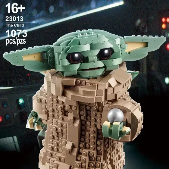 

Star Wars Yoda Block 23013 Puzzle 1073pcs Assembled Block Model Block Toys As Small particle assembly toys Birthday Gifts