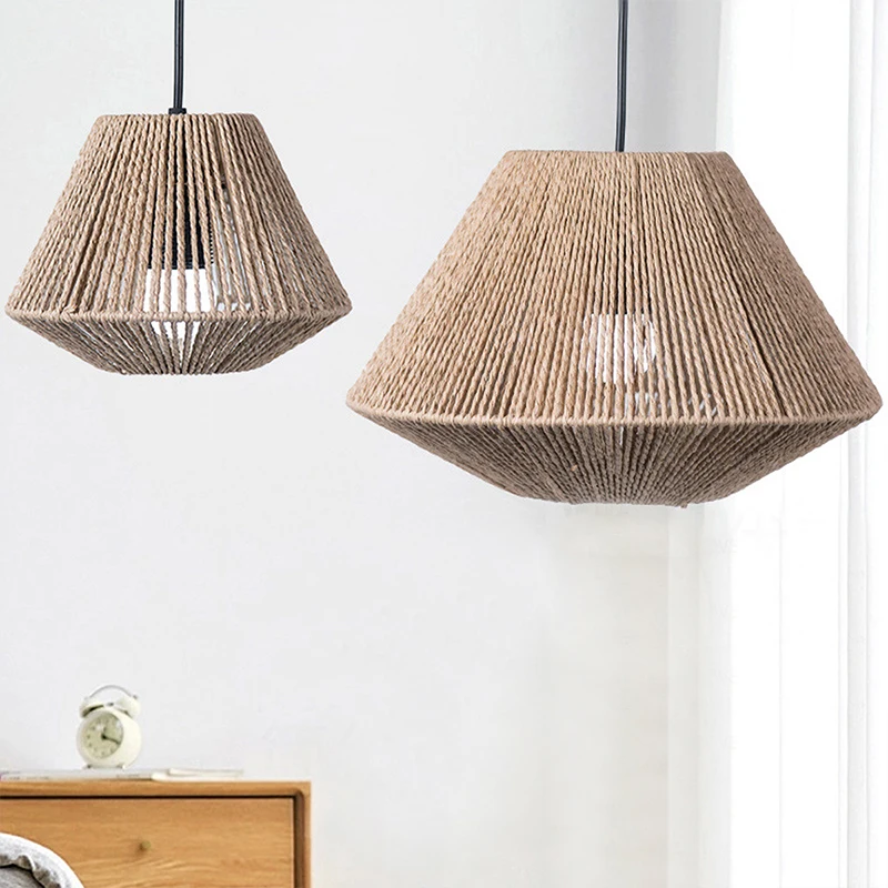 Vintage Straw Woven Lampshade Hanging Lamp Cover Rustic Lamp Shade For Home Hotel Restaurant Bedroom Decoration Lampshade 2size
Vintage Straw Woven Lampshade Hanging Lamp Cover Rustic Lamp Shade For Home Hotel Restaurant Bedroom Decoration Lampshade 2size