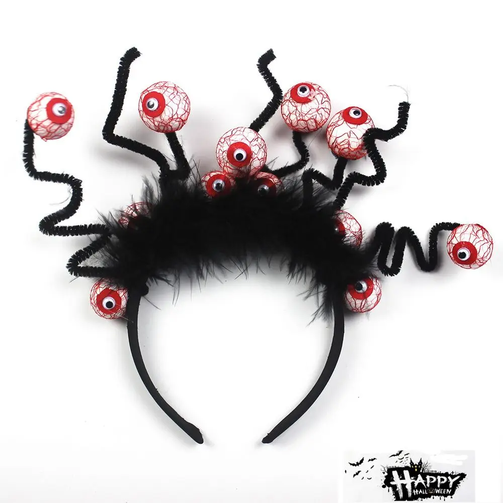 Gothic Horror Eyes Headband Hair Ornament Halloween Party Hairband New Festival Headwear for Kids Adults
Gothic Horror Eyes Headband Hair Ornament Halloween Party Hairband New Festival Headwear for Kids Adults
