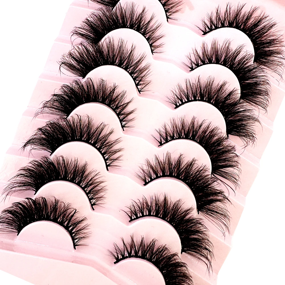 NEW 7Pairs Cat Eye Lashes Faux Mink Eyelashes Natural long Full Strip Lashes Winged End Eye Elongated Fake Lashes Soft Eyelashes
NEW 7Pairs Cat Eye Lashes Faux Mink Eyelashes Natural long Full Strip Lashes Winged End Eye Elongated Fake Lashes Soft Eyelashes