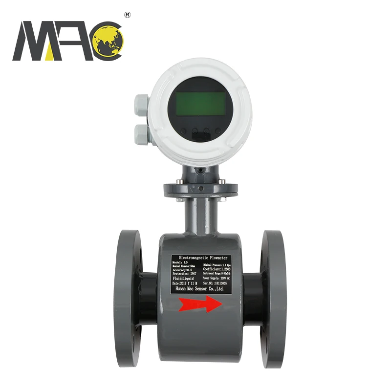 Macsensor Digital Water Flow Meter 3 inch DN150 Electromagnetic Flow meter 50mm
Macsensor Digital Water Flow Meter 3 inch DN150 Electromagnetic Flow meter 50mm