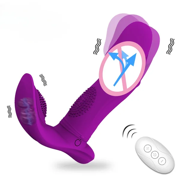 Vibromasseur gode télécommandé sans fil pour femme, vibromasseur femme, jouets sexuels pour couples adultes, 7 vitesses, anticlitoris, 7,0 2