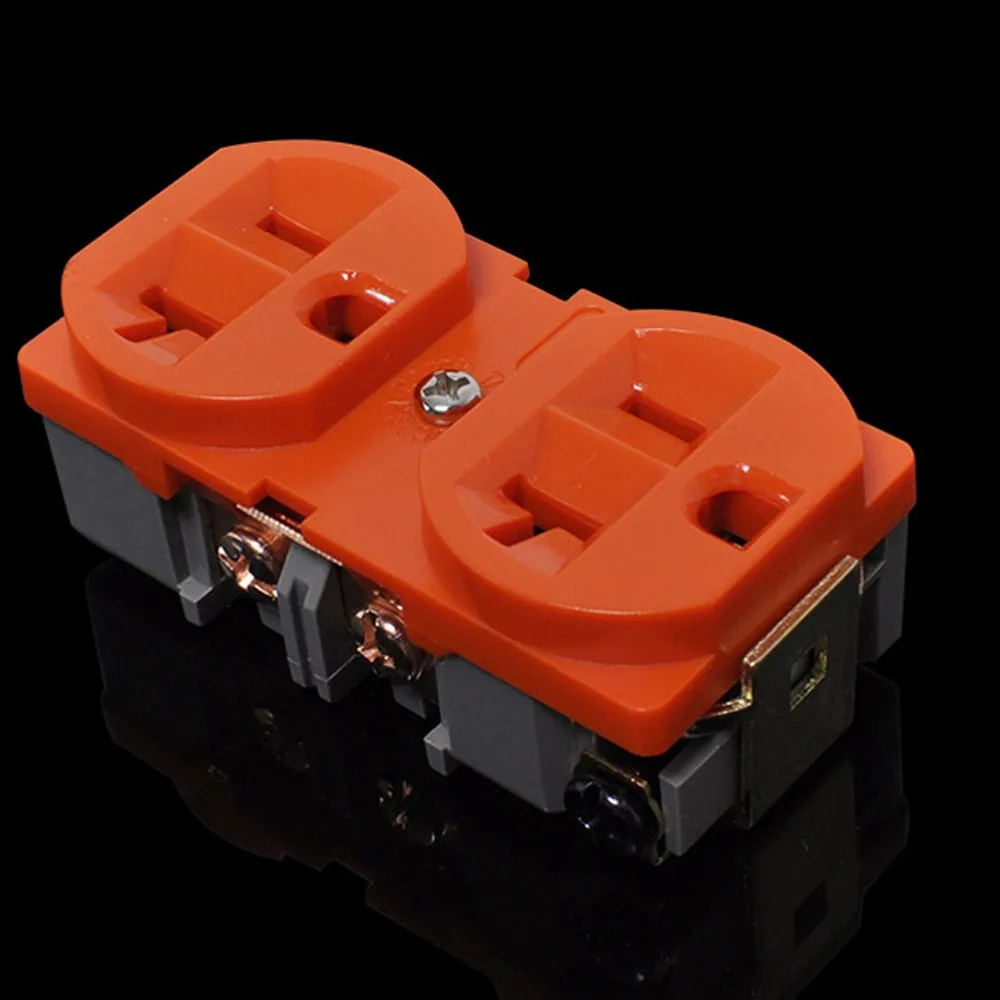 2pcs Power Socket Black HIFI US 20A AC Power Receptacle Socket Red copper distributor
2pcs Power Socket Black HIFI US 20A AC Power Receptacle Socket Red copper distributor