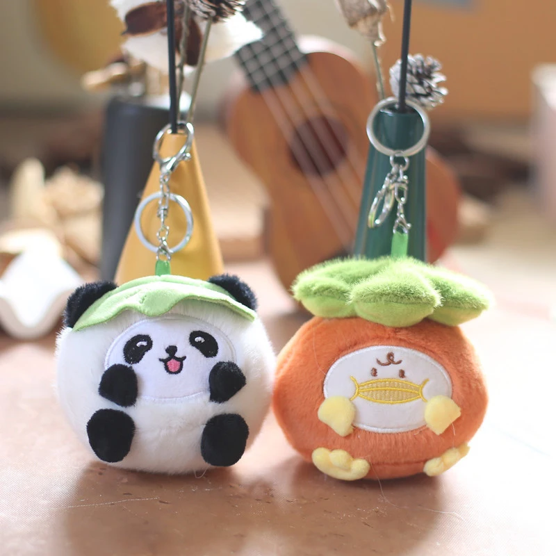 Cute Panda Plush Toy Cartoon Persimmon Soft Stuffed Doll Keychain Backpack Car Bag Key Ring Decor Kid Gift
Cute Panda Plush Toy Cartoon Persimmon Soft Stuffed Doll Keychain Backpack Car Bag Key Ring Decor Kid Gift