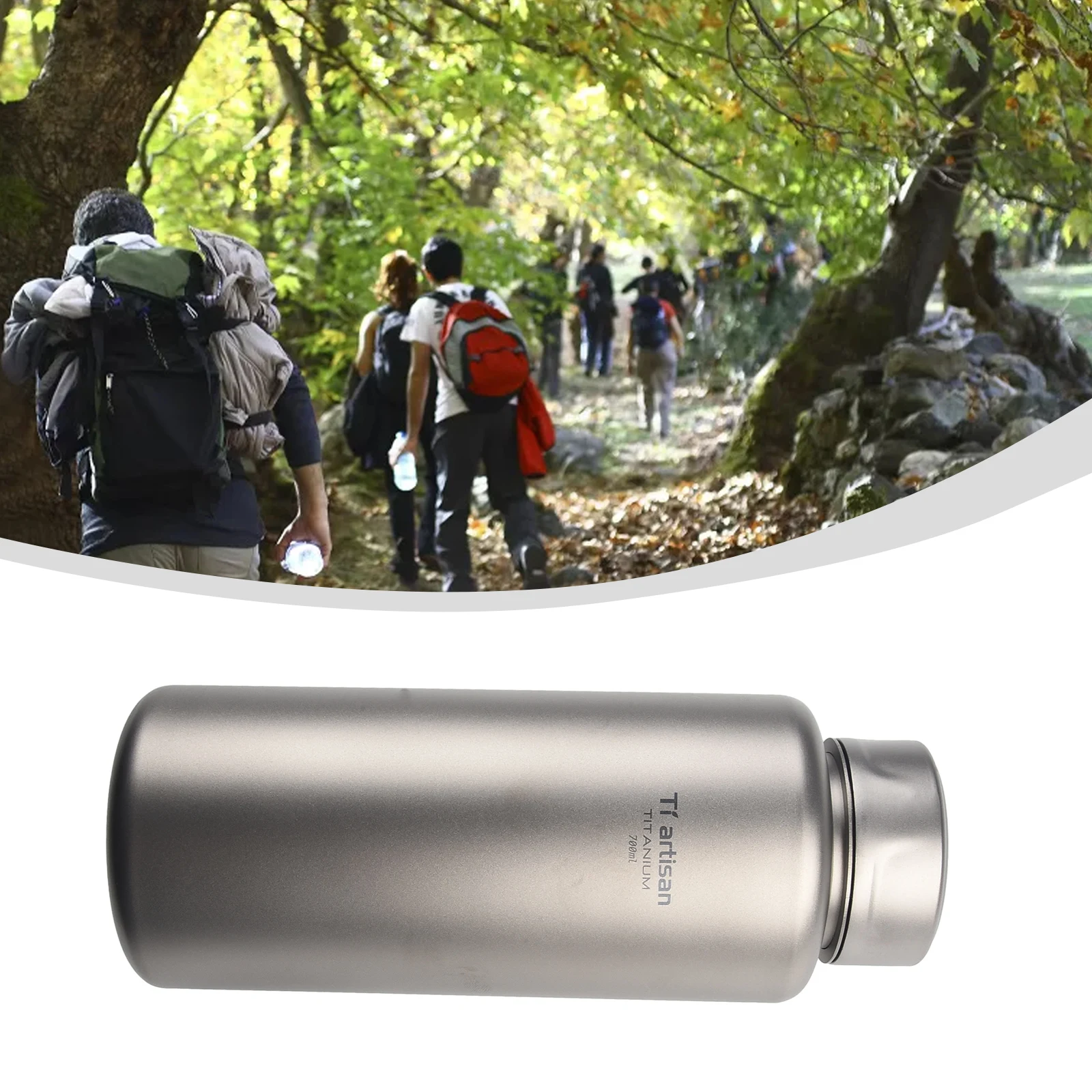 700ml/1000ml Titanium Water Bottle 1L Outdoor Camping Leakproof Tea Coffee Drinking Mug Fall-resistant Camping supplies
700ml/1000ml Titanium Water Bottle 1L Outdoor Camping Leakproof Tea Coffee Drinking Mug Fall-resistant Camping supplies