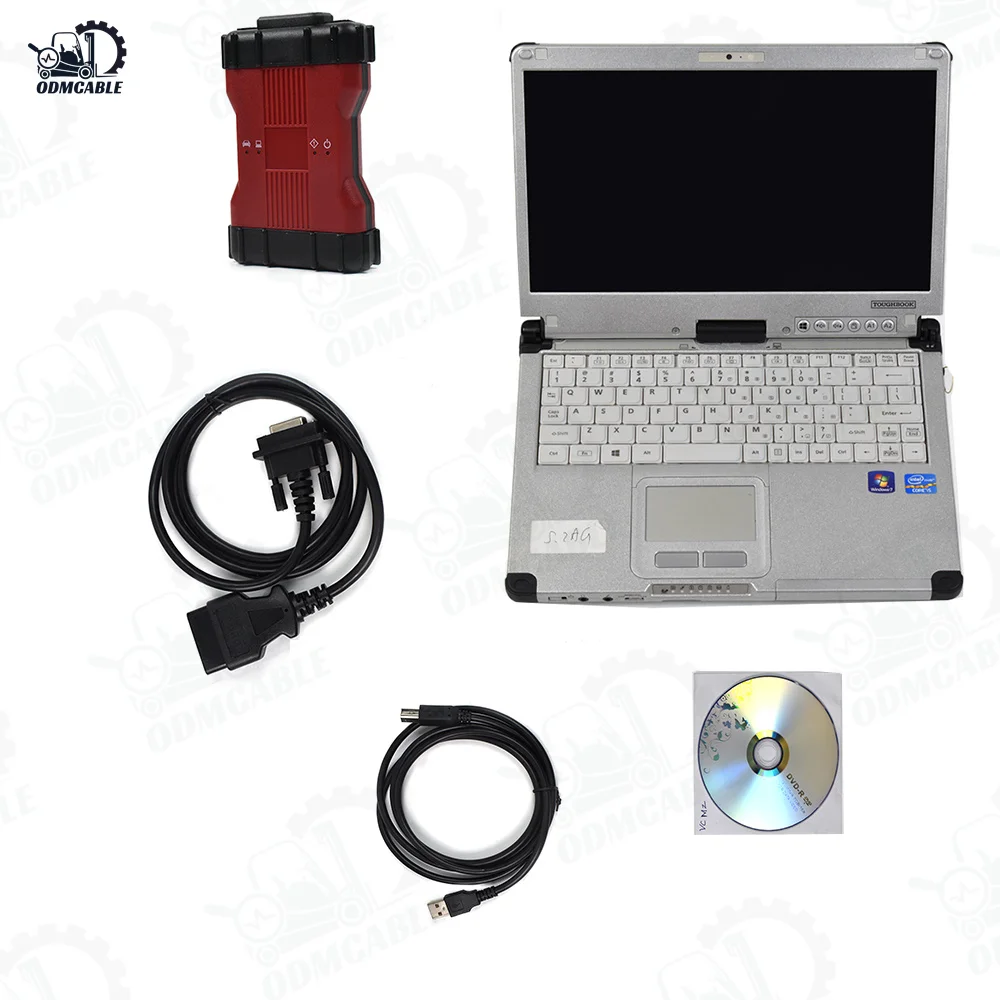 

VCM II VCM2 Diagnostic Tool IDS V120 With i5 Diagnose Computer for Thinkpad CFC2 Laptop Ready To Use Best Quality