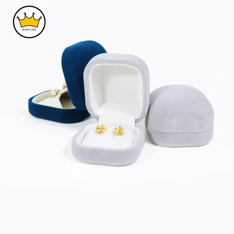 Velvet Jewelry Holder Creative Ring Ecklace Case Earrings Box Bracelet Jewelry Packaging Box
Velvet Jewelry Holder Creative Ring Ecklace Case Earrings Box Bracelet Jewelry Packaging Box