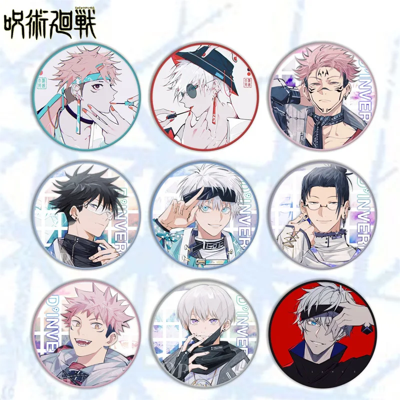 Itadori Yuji Fushiguro Megumi Satoru Gojo Inumaki Toge Anime Badge Animation Derivatives Laser Hobby Collectibles Cosplay Gifts
Itadori Yuji Fushiguro Megumi Satoru Gojo Inumaki Toge Anime Badge Animation Derivatives Laser Hobby Collectibles Cosplay Gifts
