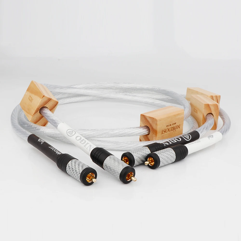 One Pair Nordost Odin 2 Reference Interconnect RCA Audio Cable With Carbon fiber RCA Plug
One Pair Nordost Odin 2 Reference Interconnect RCA Audio Cable With Carbon fiber RCA Plug