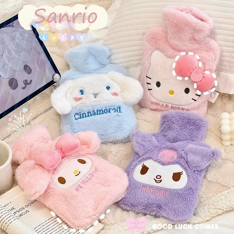 Sanrio Hello Kitty Cartoon Cute Hot Water Bottles Cinnamoroll Plush Large Hand Warmers Kuromi Winter Menstrual Foot Warmers
Sanrio Hello Kitty Cartoon Cute Hot Water Bottles Cinnamoroll Plush Large Hand Warmers Kuromi Winter Menstrual Foot Warmers