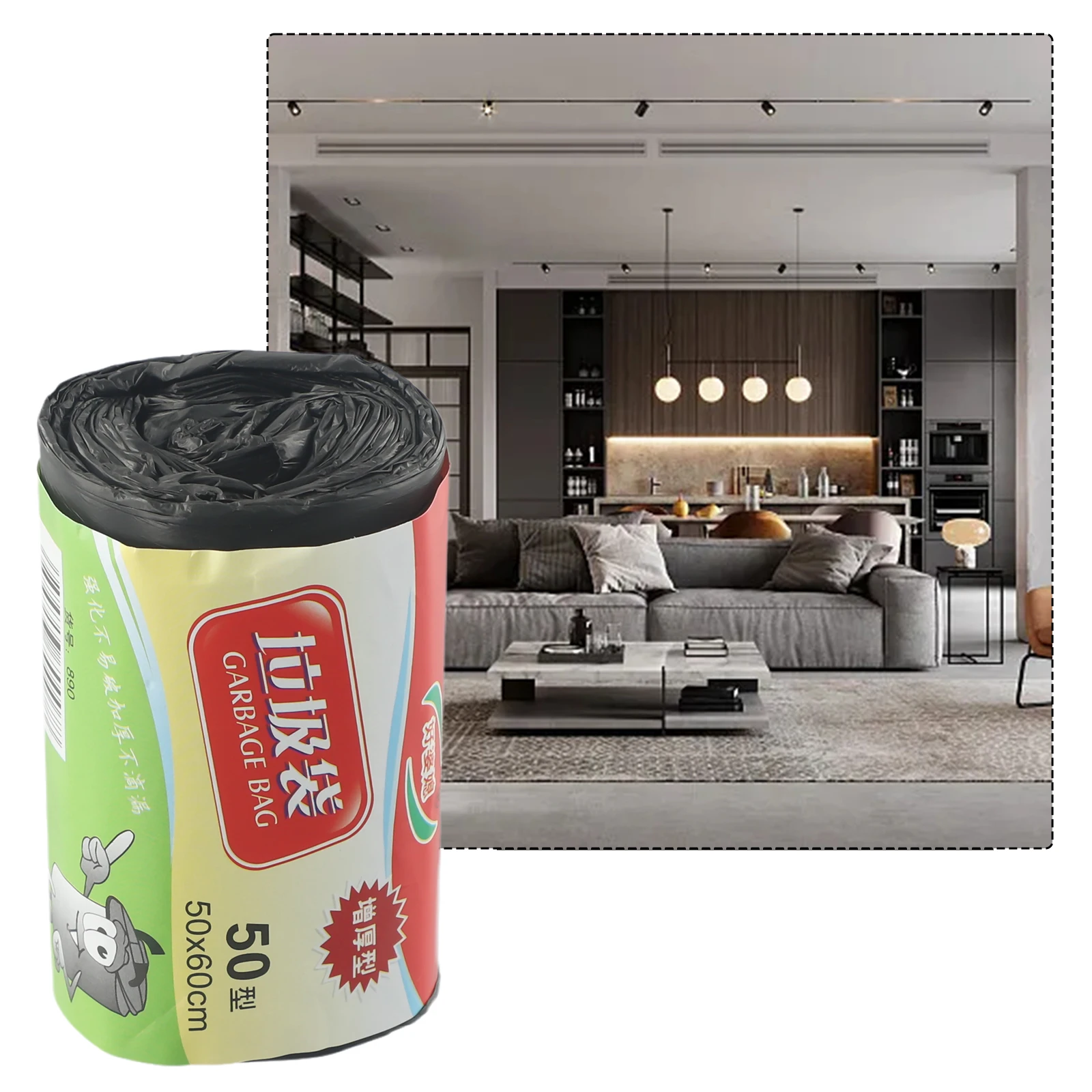 Durable High-quality Garbage Bag Trash Bag Environmental Kitchen Supplies Load-bearing PE Material Replacement
Durable High-quality Garbage Bag Trash Bag Environmental Kitchen Supplies Load-bearing PE Material Replacement