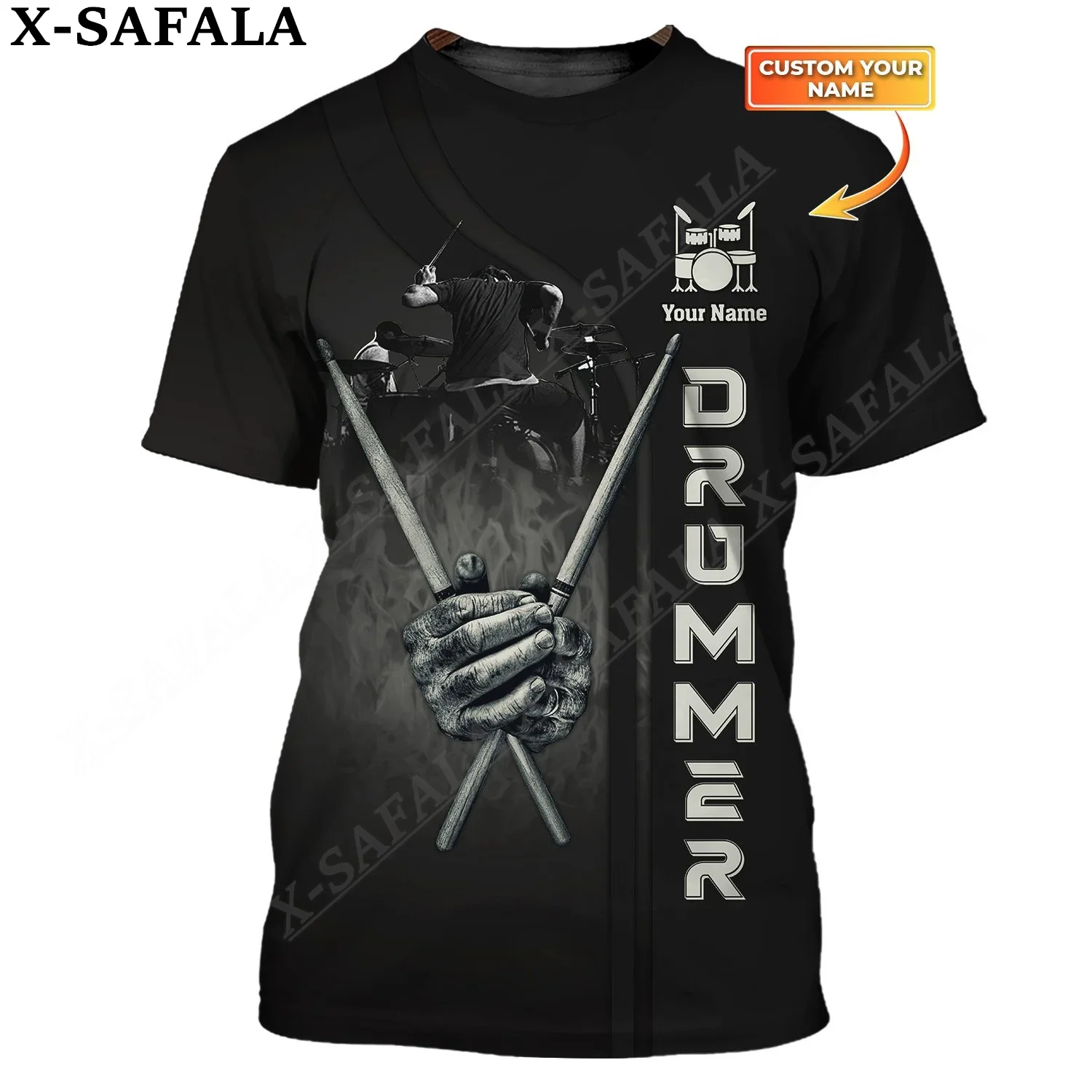 Percussion Music Drummer Fashion 3D Print O-Neck Summer Oversize Short Sleeves Jersey Fashion Men Clothing Streetwear Tee Top
Percussion Music Drummer Fashion 3D Print O-Neck Summer Oversize Short Sleeves Jersey Fashion Men Clothing Streetwear Tee Top