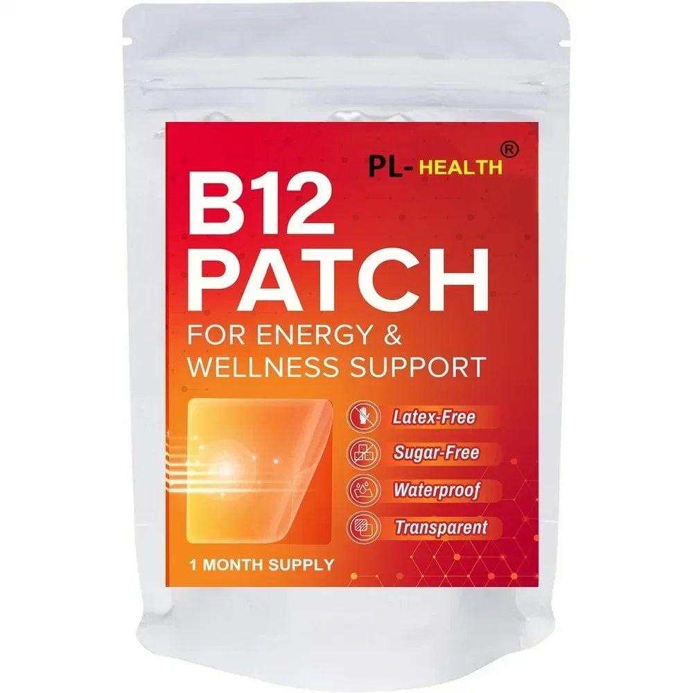 B12 Patch (Pack of 30), Transdermal Patches Daily B12 Patches, Self-Adhesive Natural Blend Patches, 1 Month Supply
B12 Patch (Pack of 30), Transdermal Patches Daily B12 Patches, Self-Adhesive Natural Blend Patches, 1 Month Supply