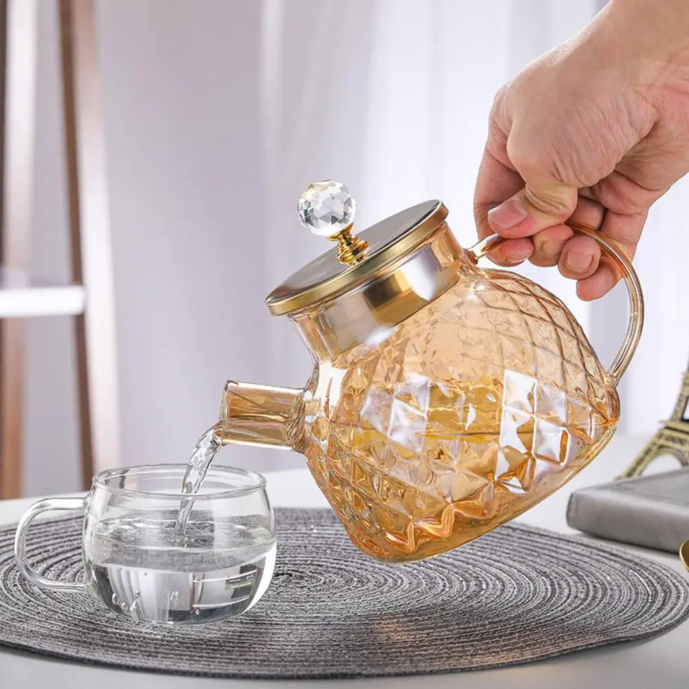 1/1.5/1.8L Large Capacity Borosilicate Glass Cold Water Kettle Diamond Glass Cold Water Juice Milk Coffee Tea Pot Home Supplies
1/1.5/1.8L Large Capacity Borosilicate Glass Cold Water Kettle Diamond Glass Cold Water Juice Milk Coffee Tea Pot Home Supplies