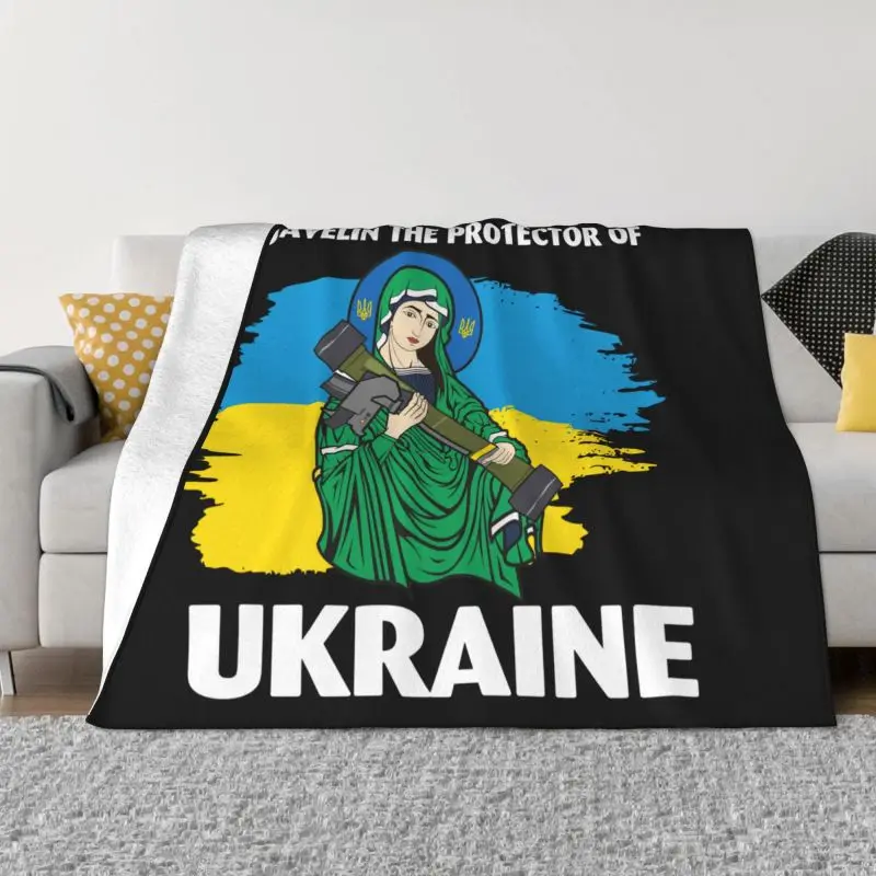 St Javelin The Protector Of Ukraine Ultra-Soft Fleece Throw Blanket Warm Flannel Saint Blankets for Bed Travel Sofa Quilt
St Javelin The Protector Of Ukraine Ultra-Soft Fleece Throw Blanket Warm Flannel Saint Blankets for Bed Travel Sofa Quilt