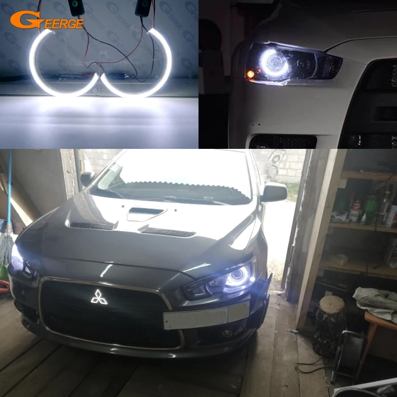 Geerge для Mitsubishi Lancer VII 10 X EVO Galant Fortis отличный ультра яркий COB комплект светодиодов «глаза ангела» Halo кольца автомобильный Стайлинг
Geerge для Mitsubishi Lancer VII 10 X EVO Galant Fortis отличный ультра яркий COB комплект светодиодов «глаза ангела» Halo кольца автомобильный Стайлинг