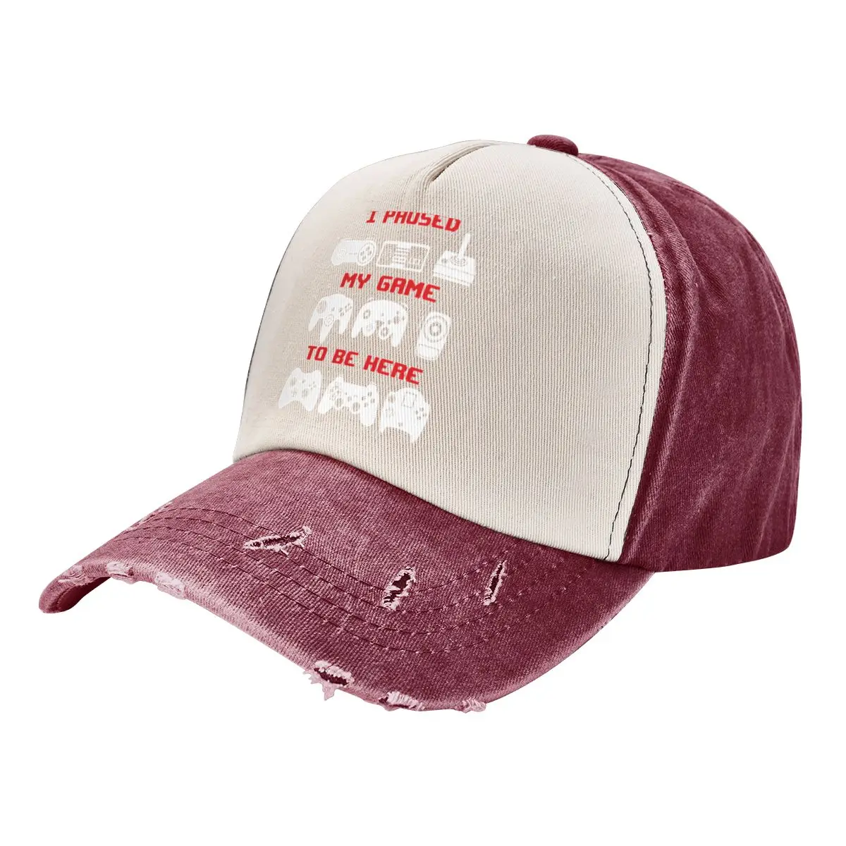 Fashion I Paused My Game To Be Here Baseball Cap Unisex Style Distressed Denim Washed Snapback Hat sarcasm Travel Caps Hat
Fashion I Paused My Game To Be Here Baseball Cap Unisex Style Distressed Denim Washed Snapback Hat sarcasm Travel Caps Hat