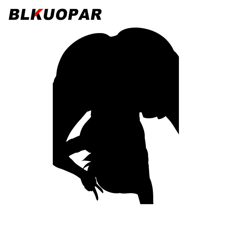 

BLKUOPAR Сексуальная аниме-девушка Автомобильная наклейка Водонепроницаемая Солнцезащитная графика индивидуальная модная забавная защита для дверей мотоцикла автомобиля