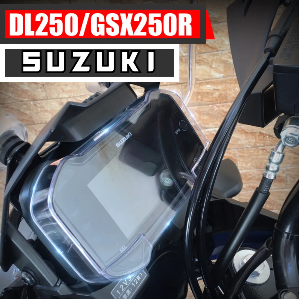 FOR SUZUKI GSX250R DL250 Waterproof cover for instruments Screen protector case XCR300 Instrument cover protection parts
FOR SUZUKI GSX250R DL250 Waterproof cover for instruments Screen protector case XCR300 Instrument cover protection parts