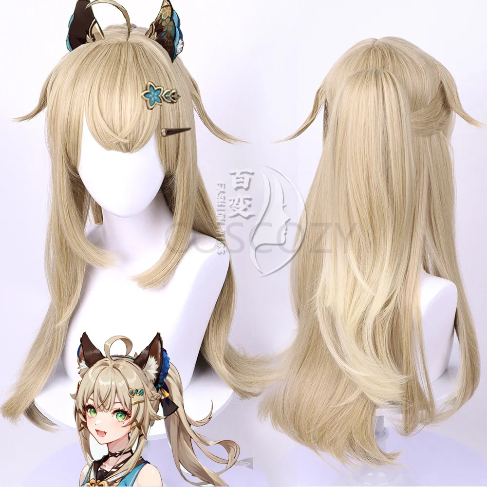 NEW Kirara Cosplay Wig Anime Genshin Impact New Cosplay Wigs Woman Kirara Heat Resistant Hair with Wig Cap
NEW Kirara Cosplay Wig Anime Genshin Impact New Cosplay Wigs Woman Kirara Heat Resistant Hair with Wig Cap