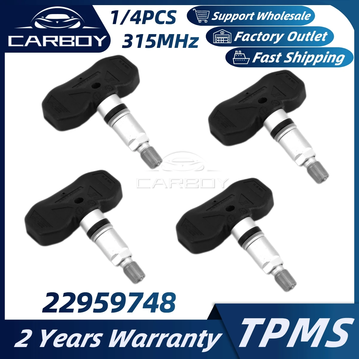 22959748 TPMS Pneumatic Air Pressure Gauge 315MHz For Buick Rainier Chevrolet TrailBlazer Cadillac CTS SRX GMC Envoy SAAB 9-7X
22959748 TPMS Pneumatic Air Pressure Gauge 315MHz For Buick Rainier Chevrolet TrailBlazer Cadillac CTS SRX GMC Envoy SAAB 9-7X