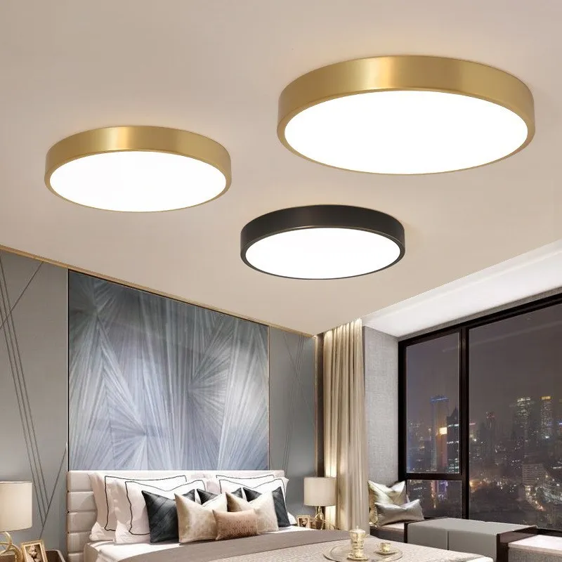 Modern Copper LED Ceiling Lights Luxury Black Gold Aisle Decorative Lamps For Bedroom Living Room Study Indoor Lighting Fixtures
Modern Copper LED Ceiling Lights Luxury Black Gold Aisle Decorative Lamps For Bedroom Living Room Study Indoor Lighting Fixtures