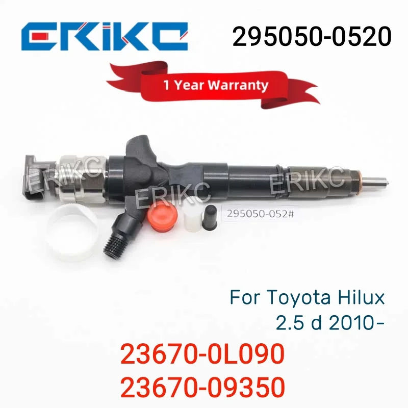 295050-0520 дизельный топливный инжектор 23670-0L090 топливный инжектор в сборе 23670-09350 автомобильный топливный инжектор для Toyota Hilux
295050-0520 дизельный топливный инжектор 23670-0L090 топливный инжектор в сборе 23670-09350 автомобильный топливный инжектор для Toyota Hilux