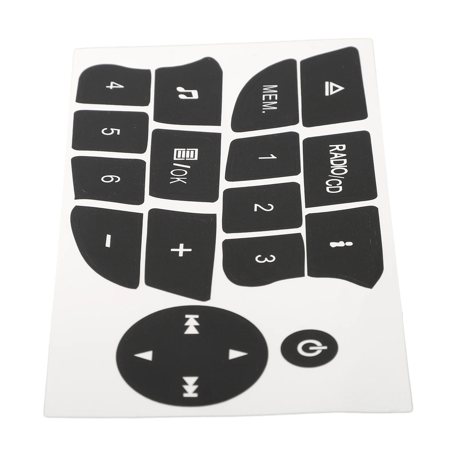 Car Audio Button Repair Sticker For Clio 2009-2011 For Megane 2009-2011 Repair Decal Stickers Accessories
Car Audio Button Repair Sticker For Clio 2009-2011 For Megane 2009-2011 Repair Decal Stickers Accessories