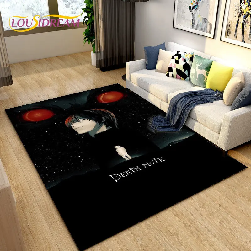 Anime Death Note Area Rug Large,Carpet Rug for Living Room Sofa Children's Room,Kitchen Bathroom Doormat Soft Non-slip Floor Mat
Anime Death Note Area Rug Large,Carpet Rug for Living Room Sofa Children's Room,Kitchen Bathroom Doormat Soft Non-slip Floor Mat