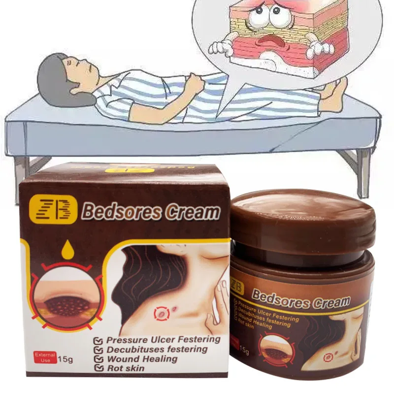 ZB Antibacterial Bedsores Cream Relief Decubituses Ulcer Wound Festering Skin Ointment Festering Necrotic Dressing Cream
ZB Antibacterial Bedsores Cream Relief Decubituses Ulcer Wound Festering Skin Ointment Festering Necrotic Dressing Cream