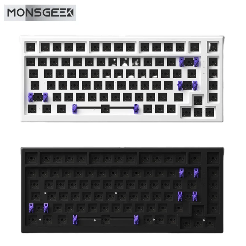 Monsgeek MG75w 2mode Mechanical Keyboards Kit Bluetooth Wireless Keyboard Shell 2.4g Wired Hot-Swap Custom Gaming Keyboard Kits
Monsgeek MG75w 2mode Mechanical Keyboards Kit Bluetooth Wireless Keyboard Shell 2.4g Wired Hot-Swap Custom Gaming Keyboard Kits