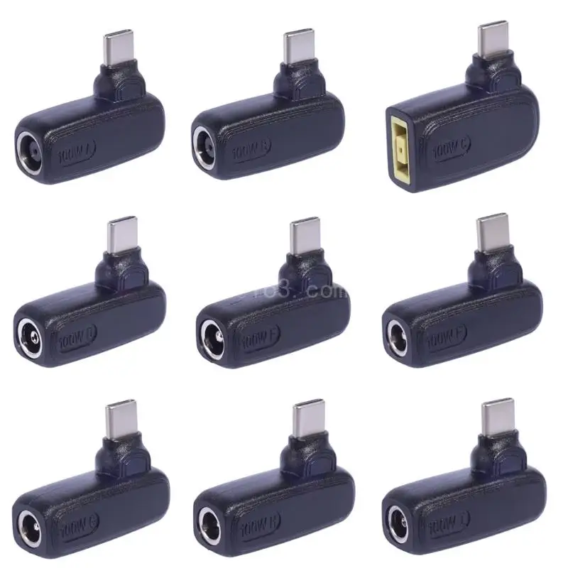PD100W TypeC to DC7.9x5.4mm 7.4x5.0mm Женский прямоугольный адаптер зарядки, разъем питания USBC для телефонов, планшетов
PD100W TypeC to DC7.9x5.4mm 7.4x5.0mm Женский прямоугольный адаптер зарядки, разъем питания USBC для телефонов, планшетов