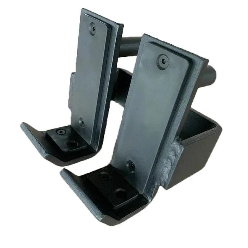 

1 set Adjustable Squat Rack Safety Steel Hook 70 mm Pipe Gym Gantry Fitness Weight Barbell Bar Bracket Equipment