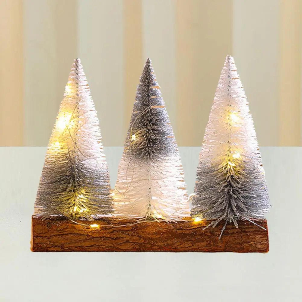 Wooden Base Christmas Tree Realistic Dual Colors Christmas Tree Ornament Reusable Pvc Desktop Decor with Stable Wooden Base
Wooden Base Christmas Tree Realistic Dual Colors Christmas Tree Ornament Reusable Pvc Desktop Decor with Stable Wooden Base