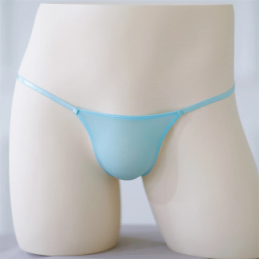 Sexy Mens Ice Silk Thongs Bare Buttocks Panties Hollow G-String Breathable Thongs Bikini Gay Underwear Sheer Convex-Pouch T-Back
Sexy Mens Ice Silk Thongs Bare Buttocks Panties Hollow G-String Breathable Thongs Bikini Gay Underwear Sheer Convex-Pouch T-Back