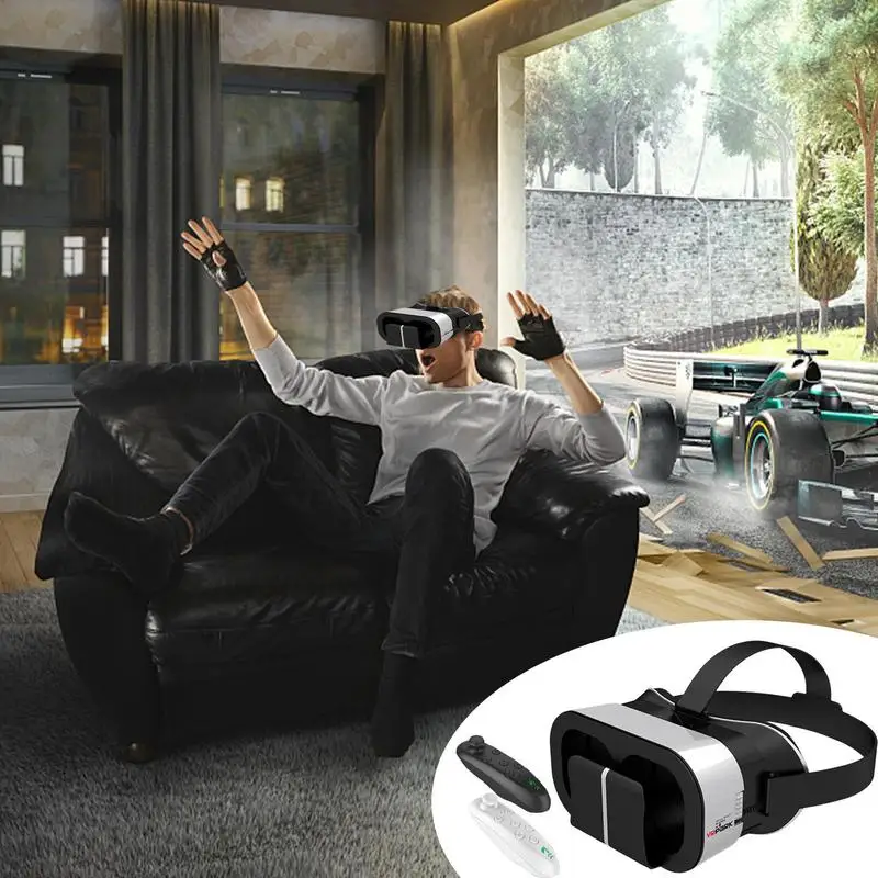 

VR Goggles Scalable 3D VR Headsets For Cell Phone Virtual Reality High-Definition VR Headsets For 3D Movies Panoramic Videos