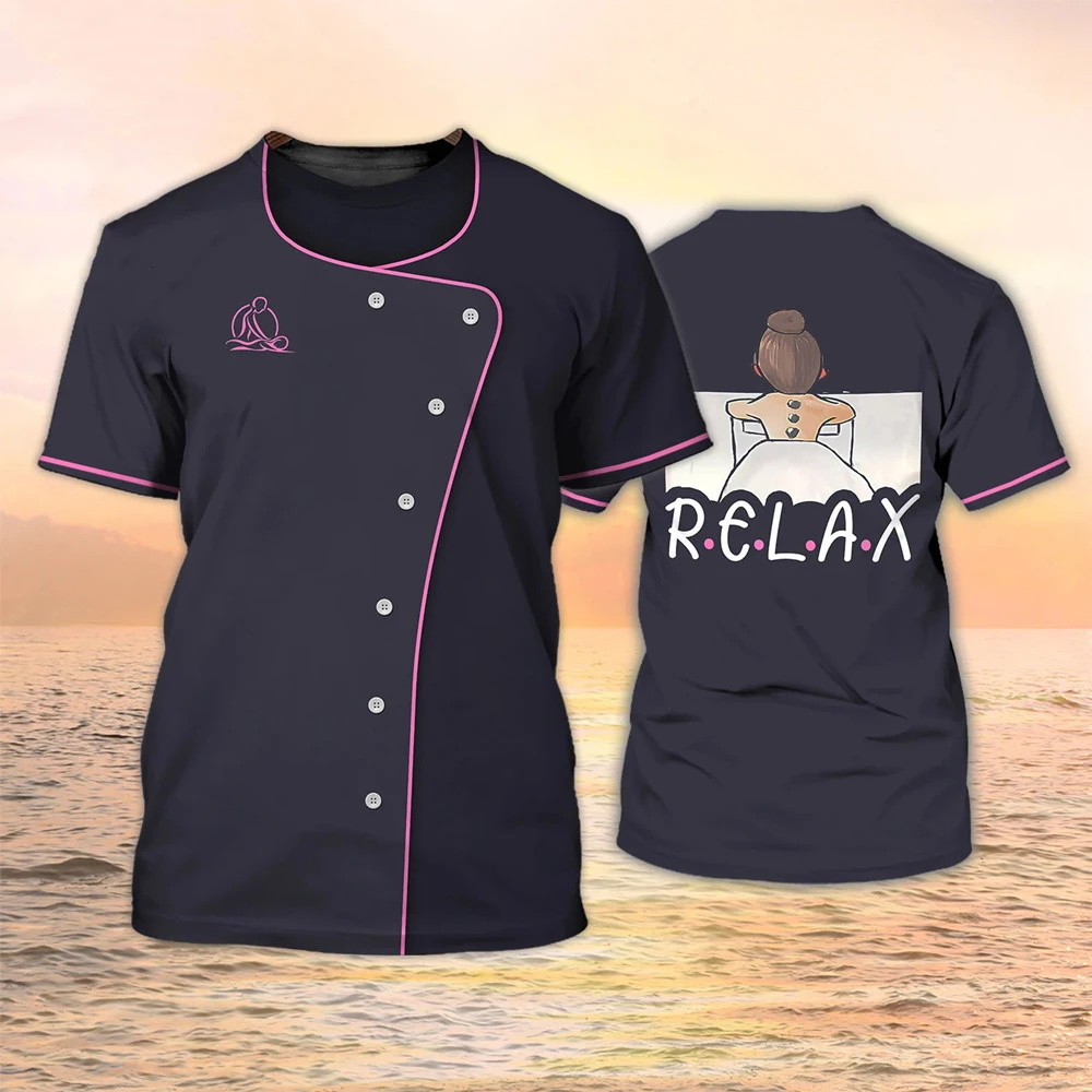 2023 New Summer 3D Printed Queen T Shirts Top Female Casual Pullover Tops Beauty Spa Uniform Women's Clothing
2023 New Summer 3D Printed Queen T Shirts Top Female Casual Pullover Tops Beauty Spa Uniform Women's Clothing