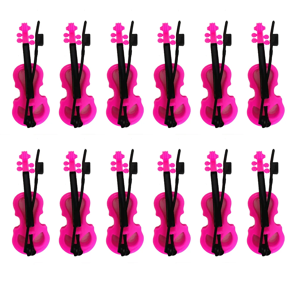 12 Pcs Mini Violin Plastic Model Toy House Dollhouse Miniature Musical Instrument
12 Pcs Mini Violin Plastic Model Toy House Dollhouse Miniature Musical Instrument