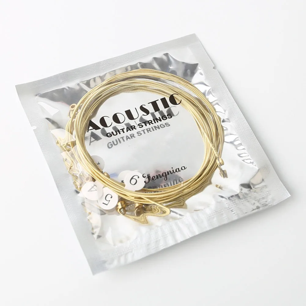 6pcs/Set Acoustic Guitar String Or Standard Folk Guitar String Replacement Parts Acoustic Guitars Colorful Strings Soft Sweet
6pcs/Set Acoustic Guitar String Or Standard Folk Guitar String Replacement Parts Acoustic Guitars Colorful Strings Soft Sweet