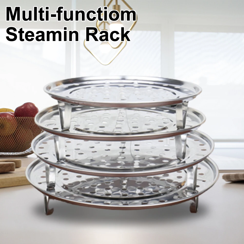 18-30CM Stainless Steel Steamer Rack Insert Stock Pots Steaming Tray Stand Cook Ware Tool Bread Tray Kitchenware Cooking Tools
18-30CM Stainless Steel Steamer Rack Insert Stock Pots Steaming Tray Stand Cook Ware Tool Bread Tray Kitchenware Cooking Tools