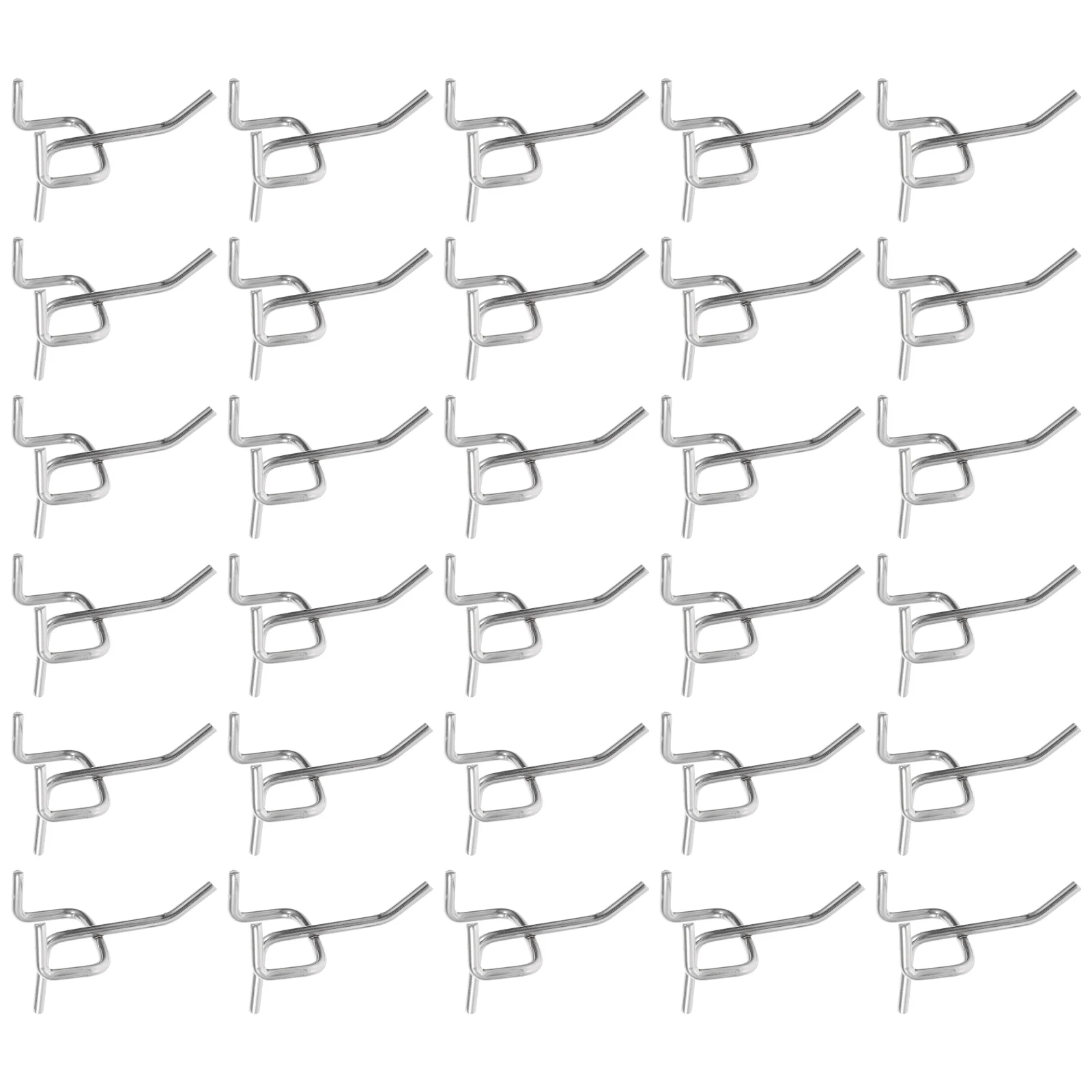 50 Pcs Peg Board Hook Metal Pegboard Hanger Home Hooks Hanging Iron Utility Garage for Store
50 Pcs Peg Board Hook Metal Pegboard Hanger Home Hooks Hanging Iron Utility Garage for Store