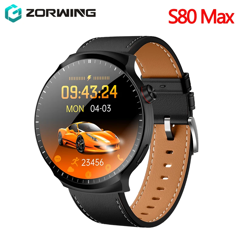 

S80 Max Smart Watch Wireless Charger 1.9 Inch 8763-VP 480*480 Wireless Charging Men Smartwatch Bluetooth Call