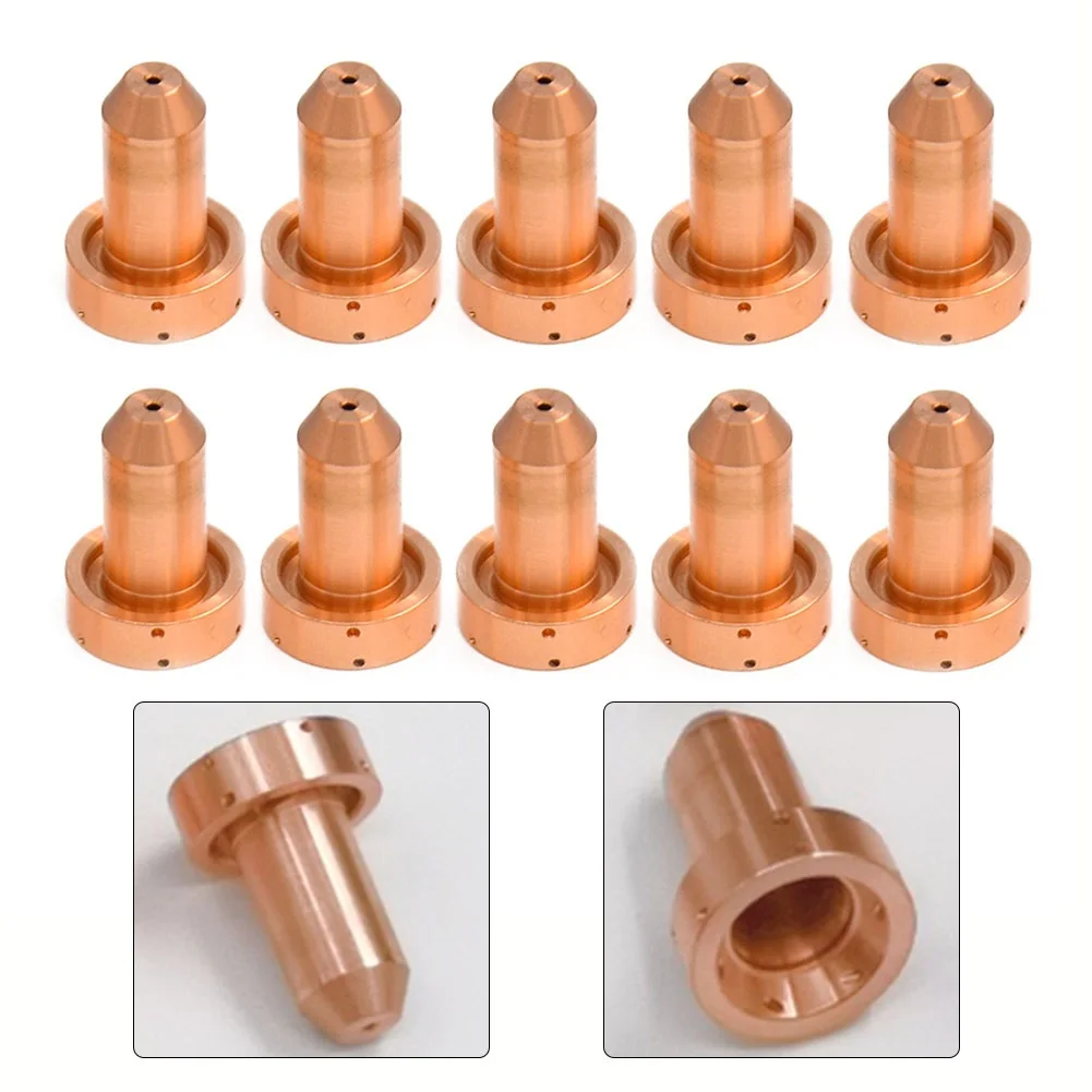 10pcs 9-8210 Plasma Tips 60Amp For Thermal Dynamics SL60 SL100 Plasma Cutter Torch Brass Plasma Nozzles Welding Tool
10pcs 9-8210 Plasma Tips 60Amp For Thermal Dynamics SL60 SL100 Plasma Cutter Torch Brass Plasma Nozzles Welding Tool